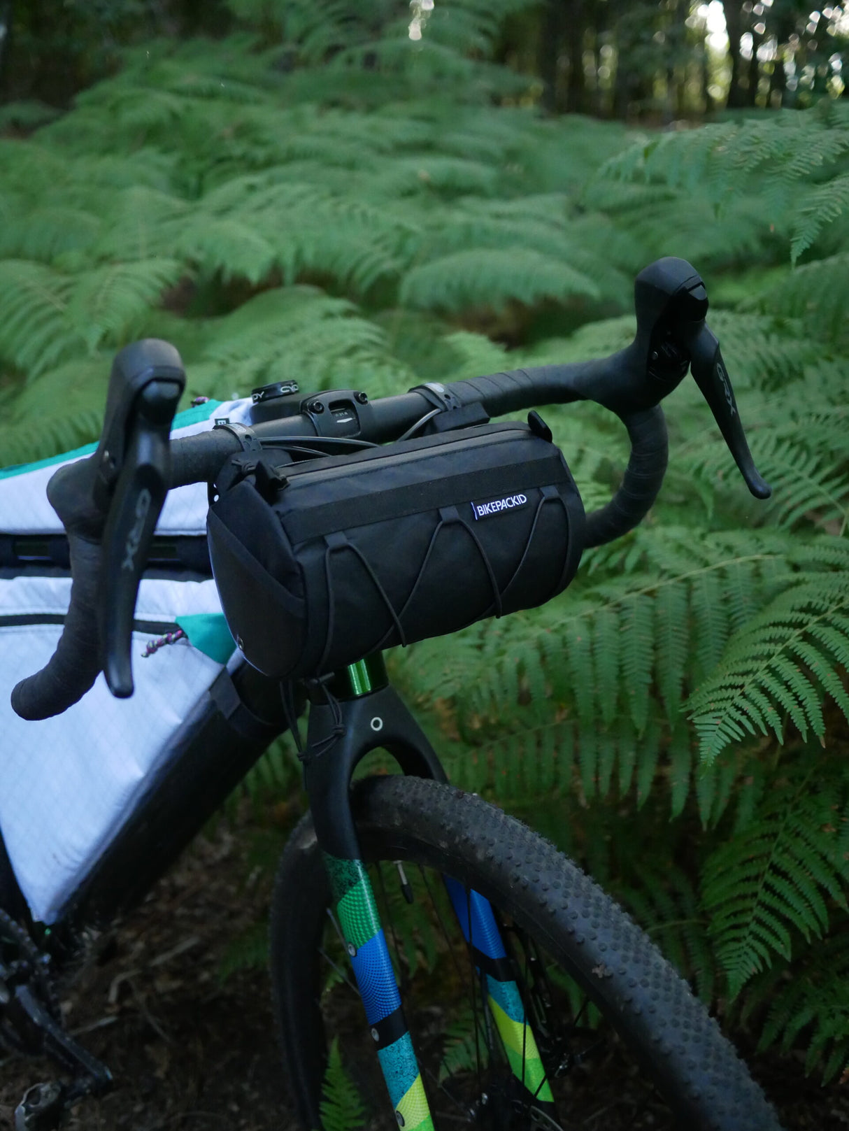 Bolsa de Manillar Bikepackid Barrilete Negro