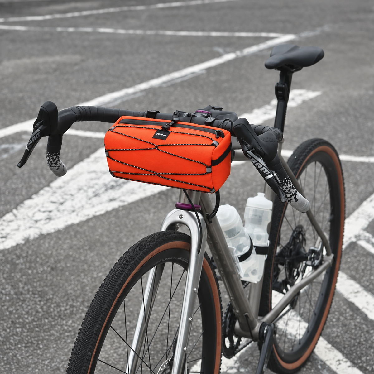 Bolsa de manillar Woho ColorGrind Cordura® Vermillion