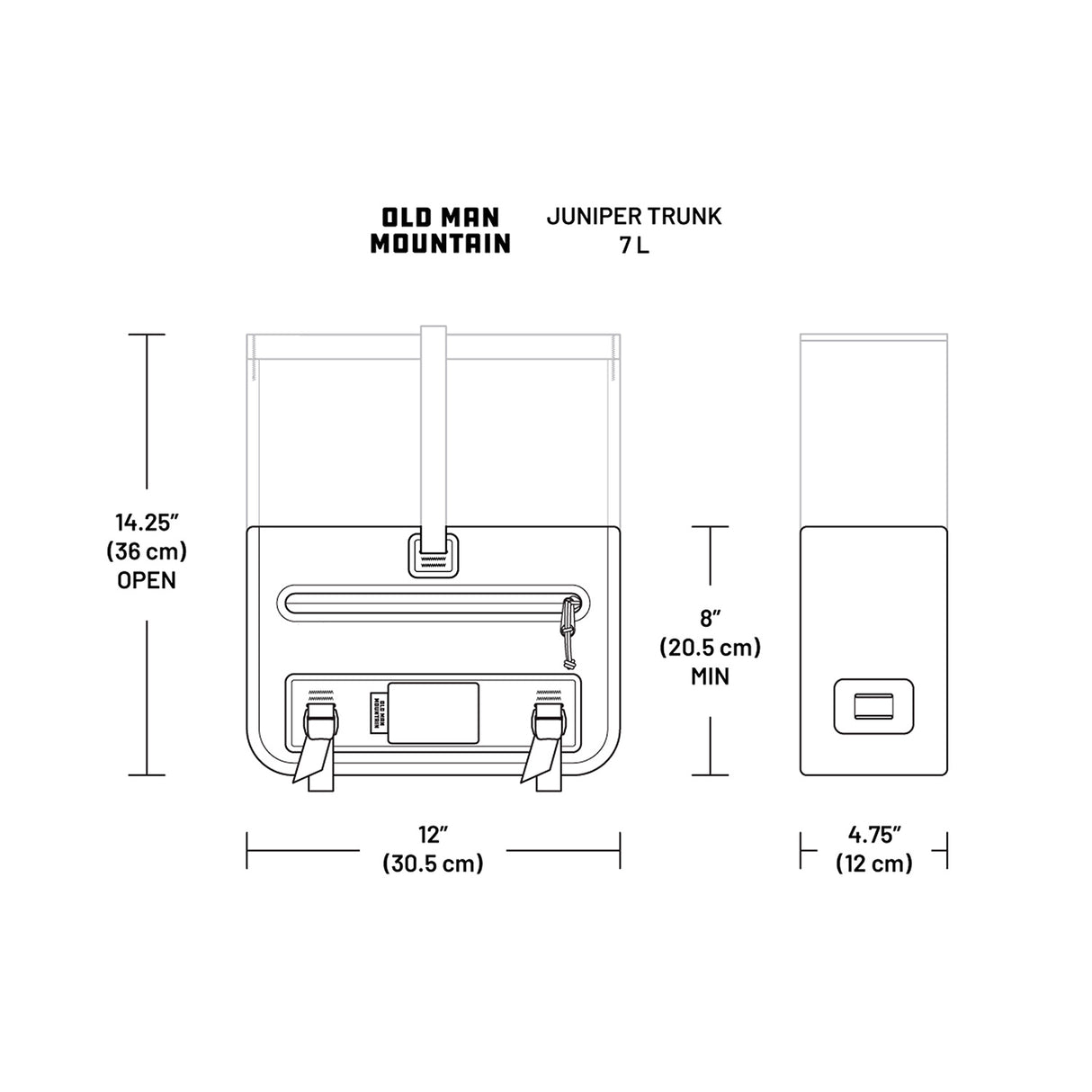 Bolsa de Transporte Old Man Mountain Juniper Trunk Rack 7L