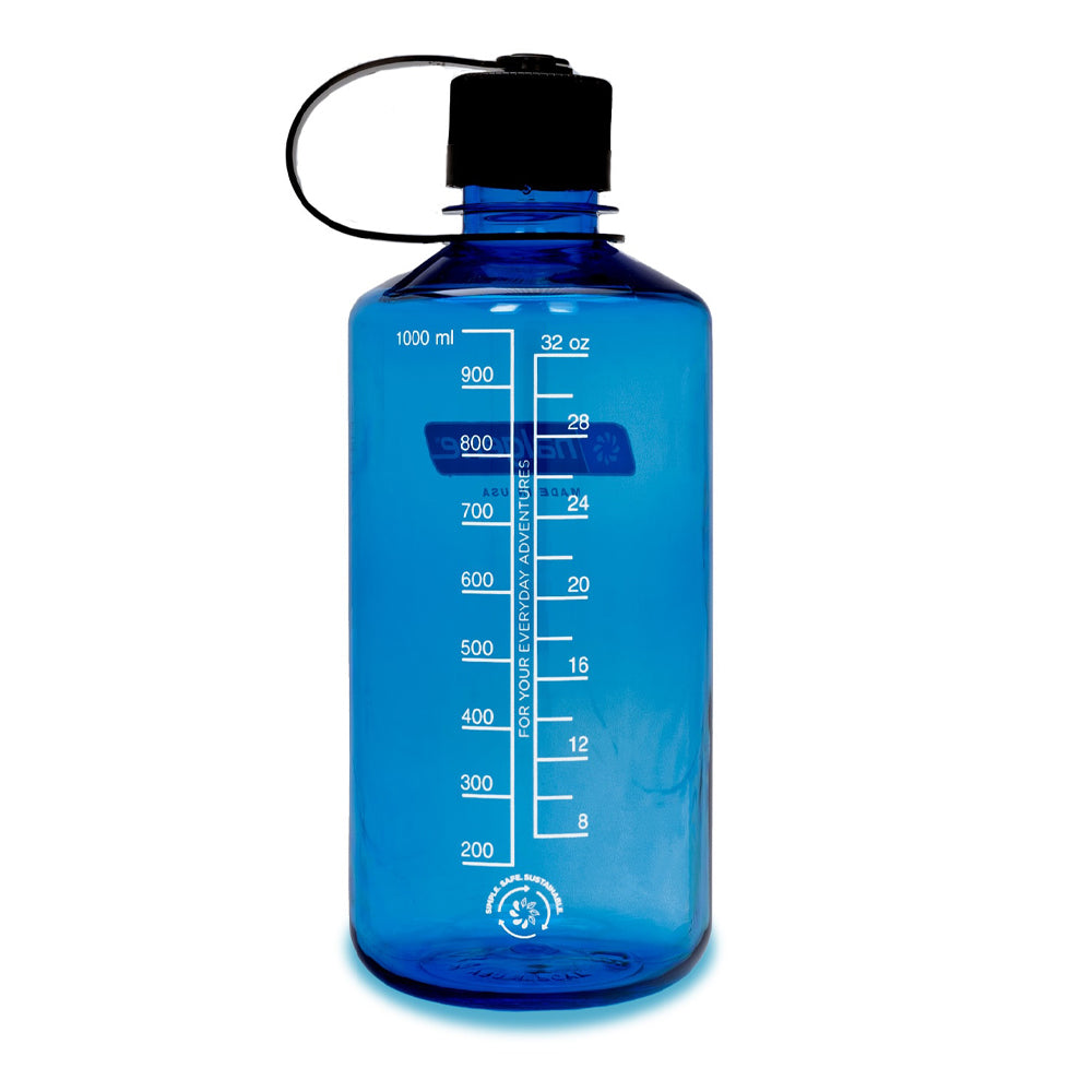 Botella reutilizable boca estrecha Sustain Nalgene 1.000ml Azul