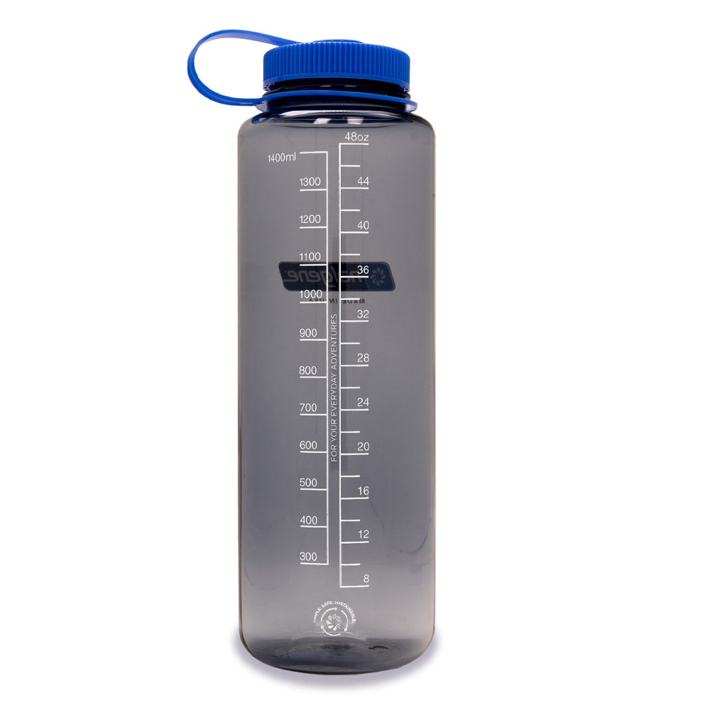 Botella reutilizable  boca ancha Sustain Nalgene 1.500ml Gris