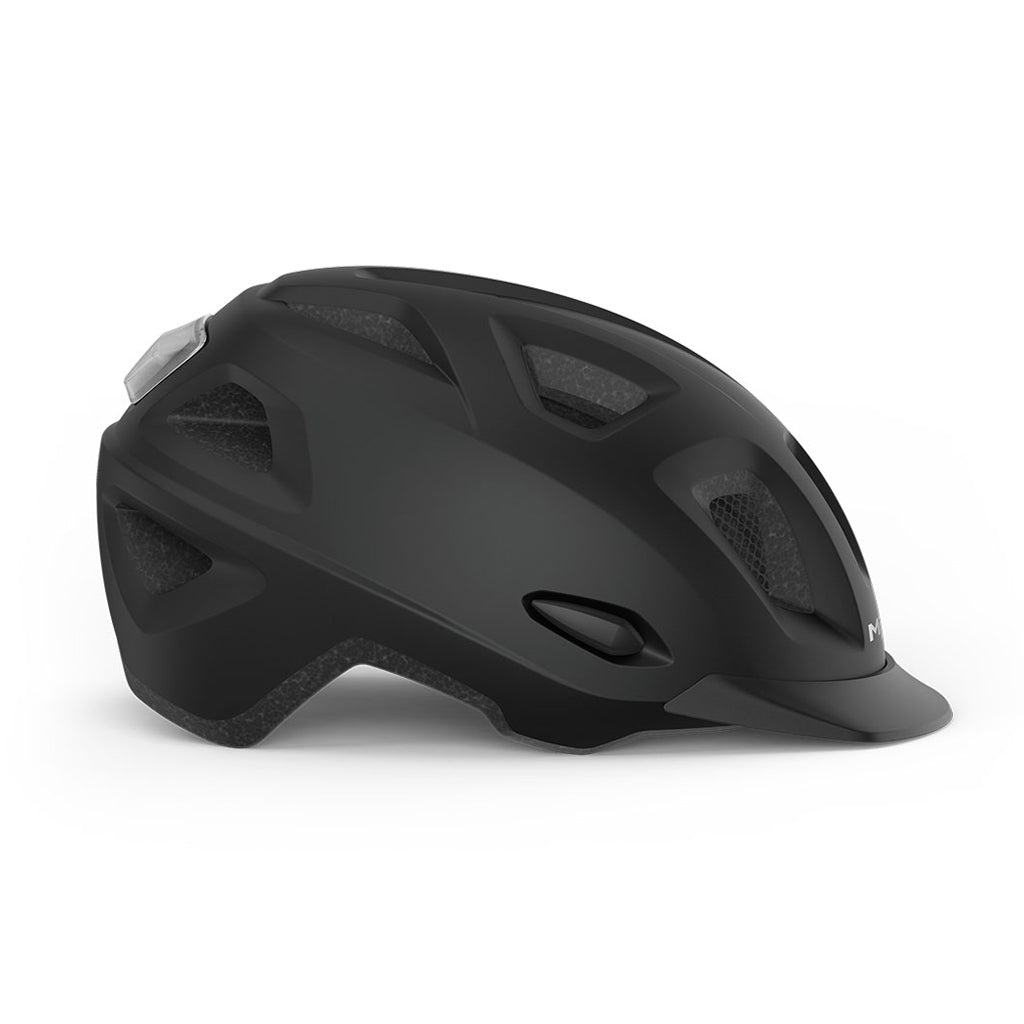 Casco Met Mobilite Negro Mate M