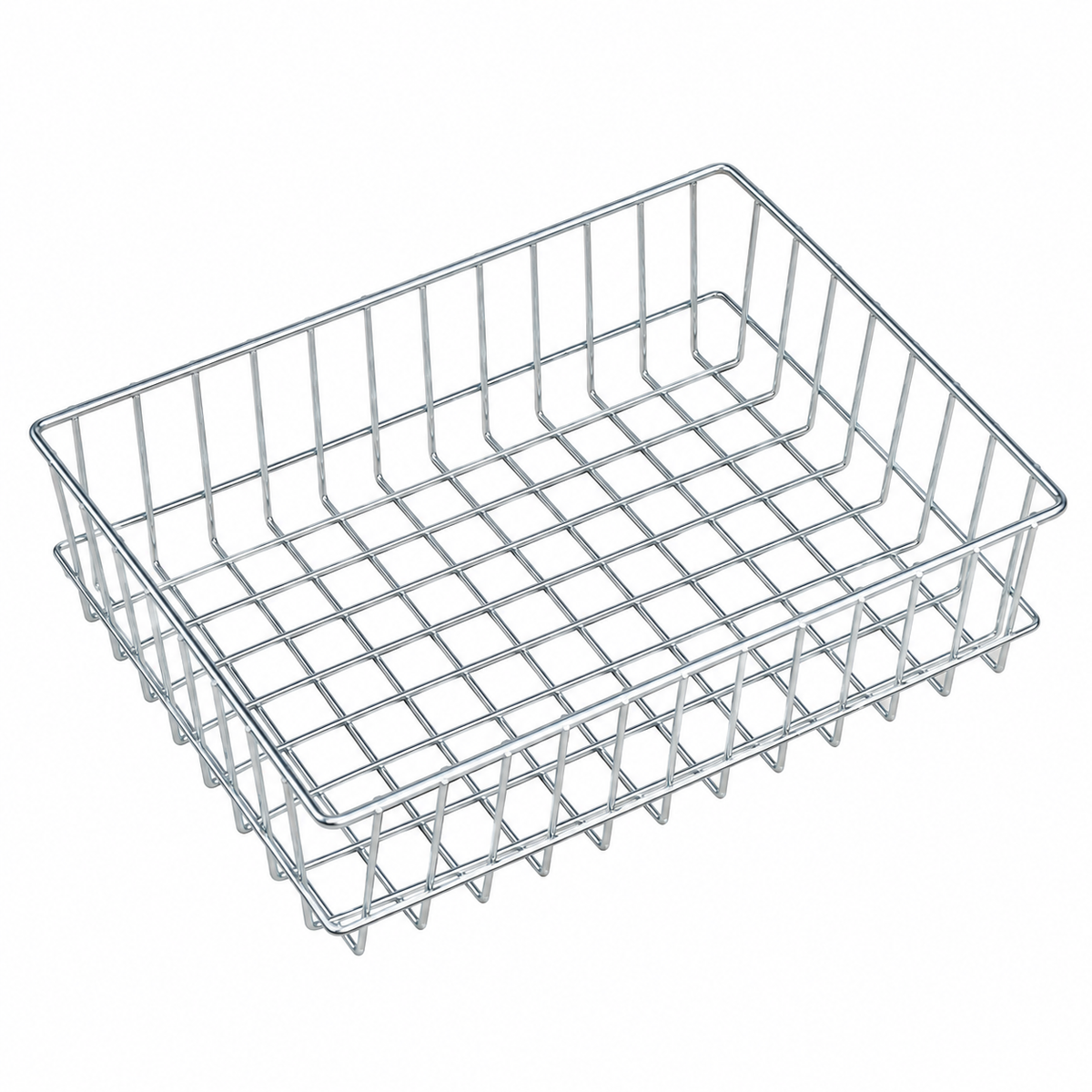 Cesta Manivelle sin herrajes - Silver