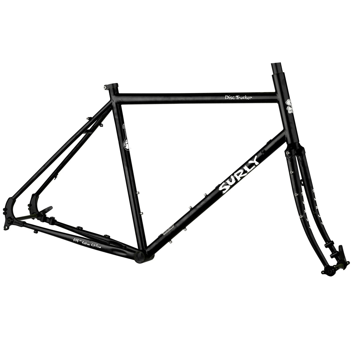 Cuadro Surly Disc Trucker 26" Frameset - Hi-Viz Black