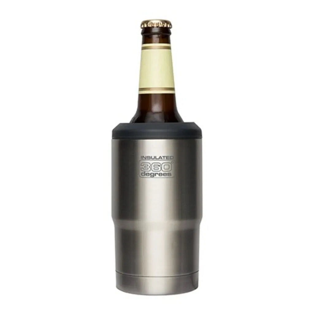 Funda Térmica Cerveza 360º 375ml Acero
