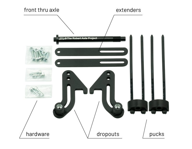 Kit de ajuste frontal Old Man Mountain 706. R