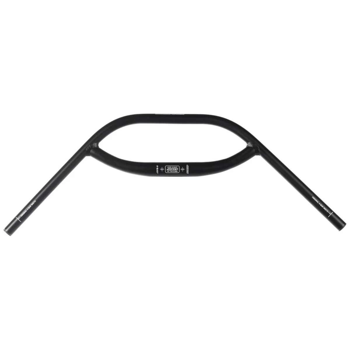 Manillar Jones H-Bar SG Loop 2.5 Aluminium 71cm 31.8mm Negro