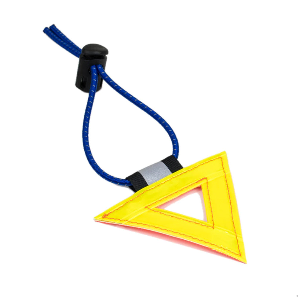 Triangulo Reflectante Velo Orange Visto Mini Amarillo