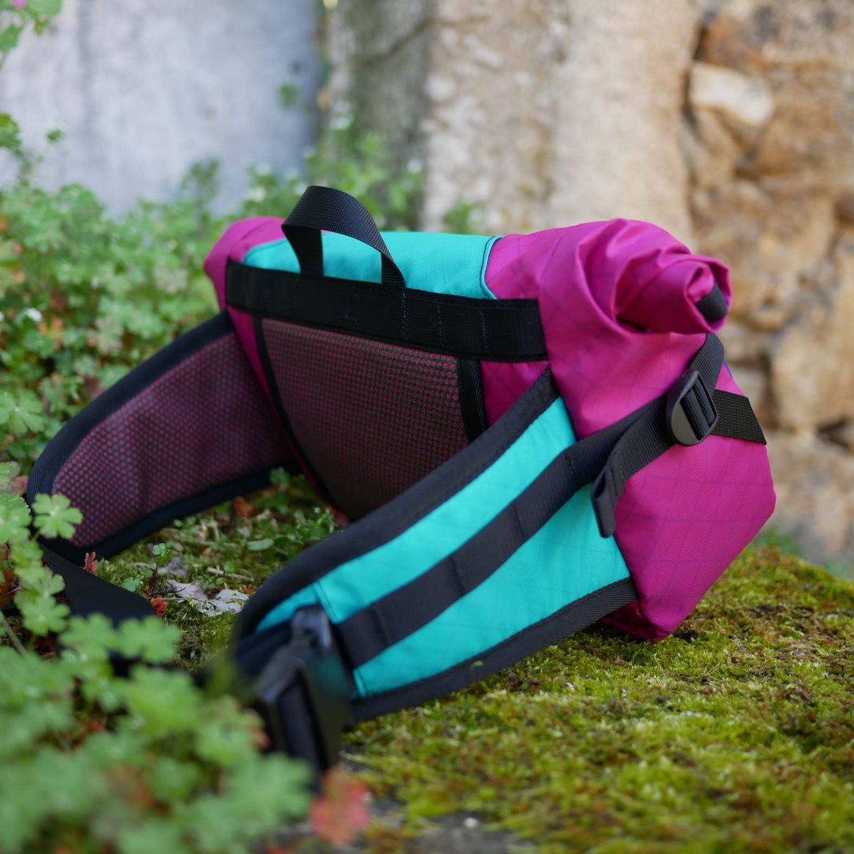 Riñonera Bikepackid Riño Fucsia