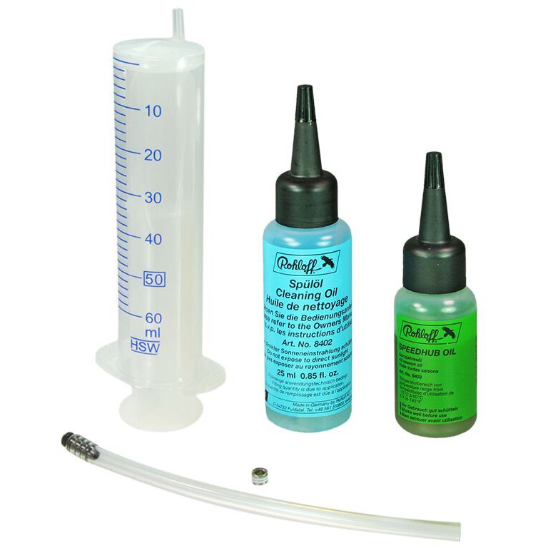 Kit cambio de aceite on jeringuilla Rohloff Speedhub 500/14 12,5 ml