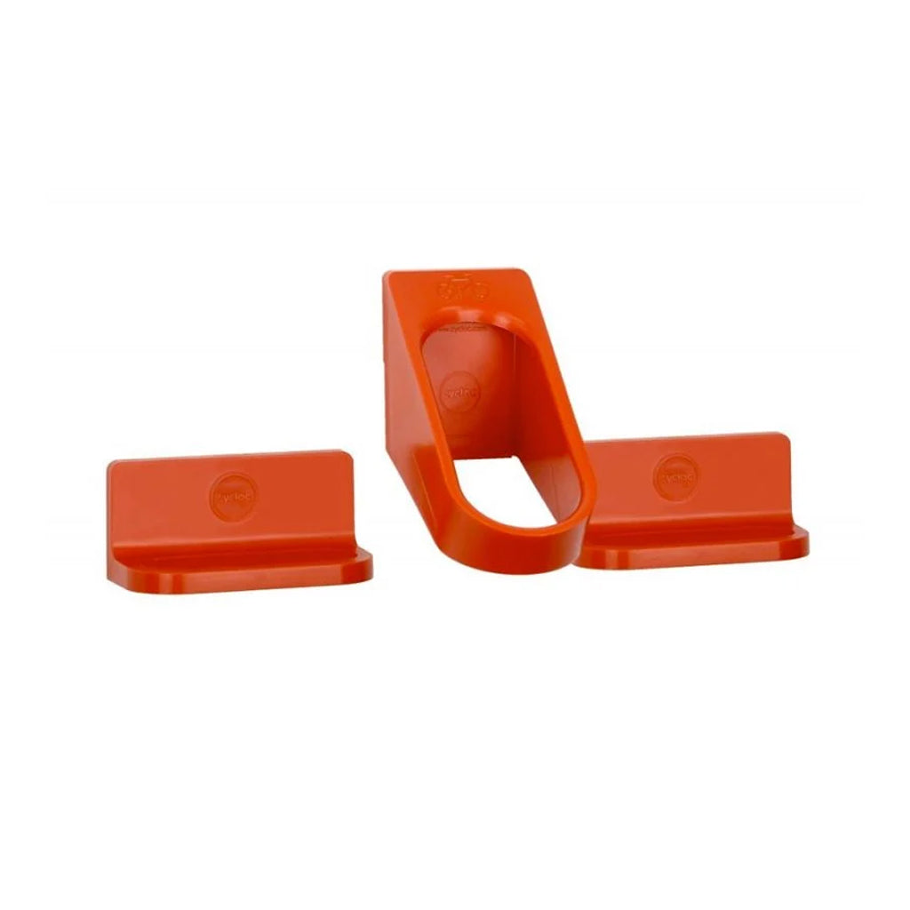 Soporte de pared Cycloc Hero naranja