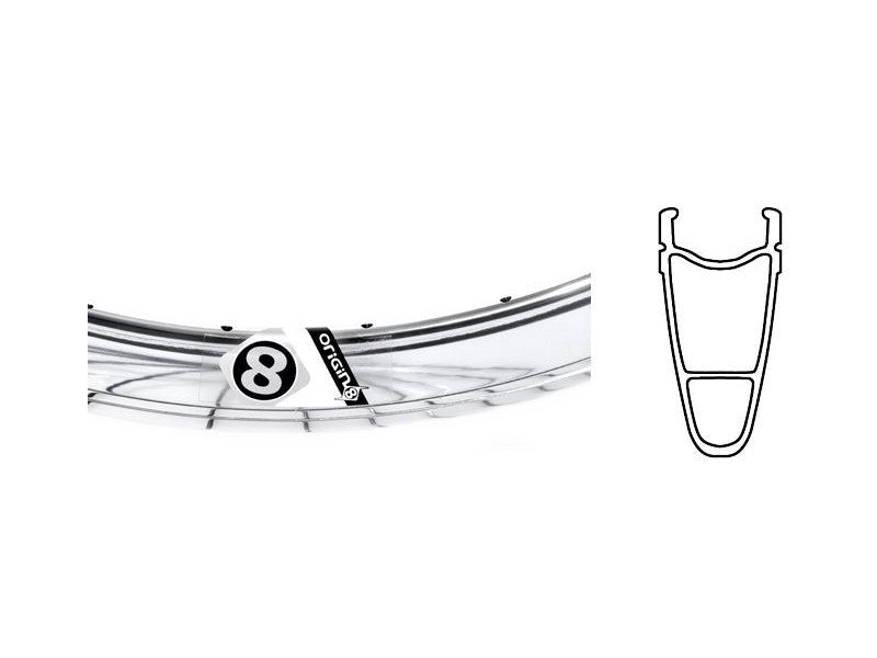 LLanta Origin 8 TA 700C 32H Plata HP