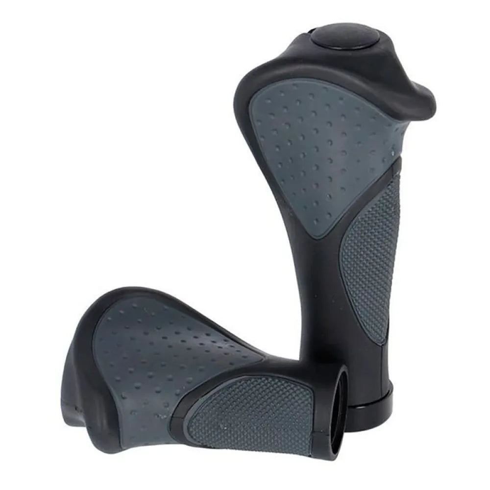 Puños Ergotec  Frisco 2 Mtb Kraton/Gel 95 mm Diametro 22 mm Negro/Gris