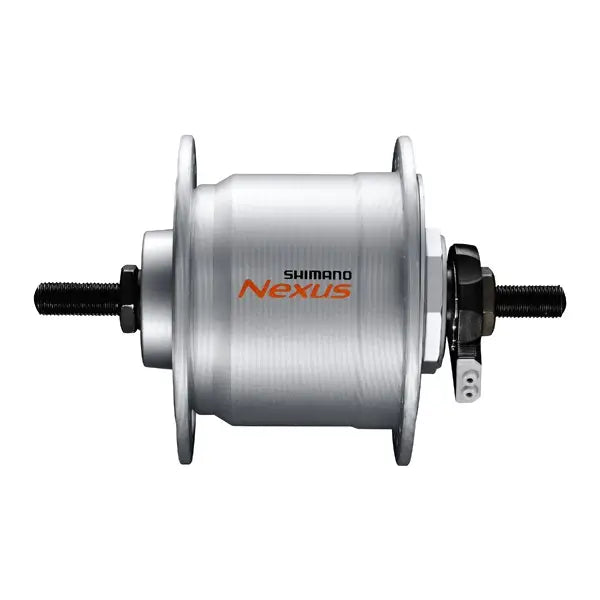 Buje de Dinamo Shimano DH-C3000-2N-NT 100/36 Plata
