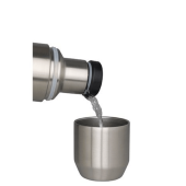 Termo Reutilizable 360º 750ml Plata