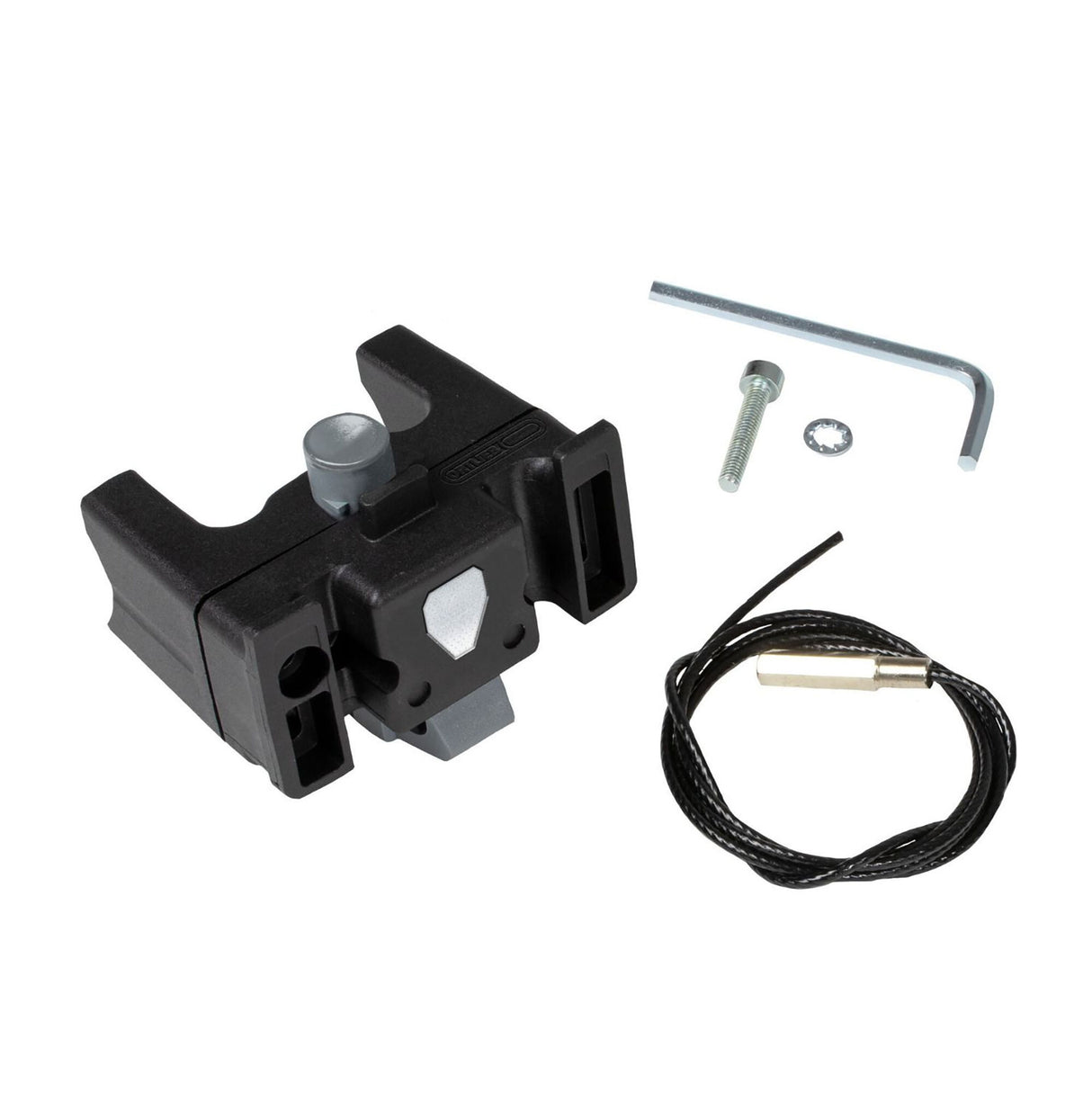 Set de Montaje para manillar Ortlieb Black