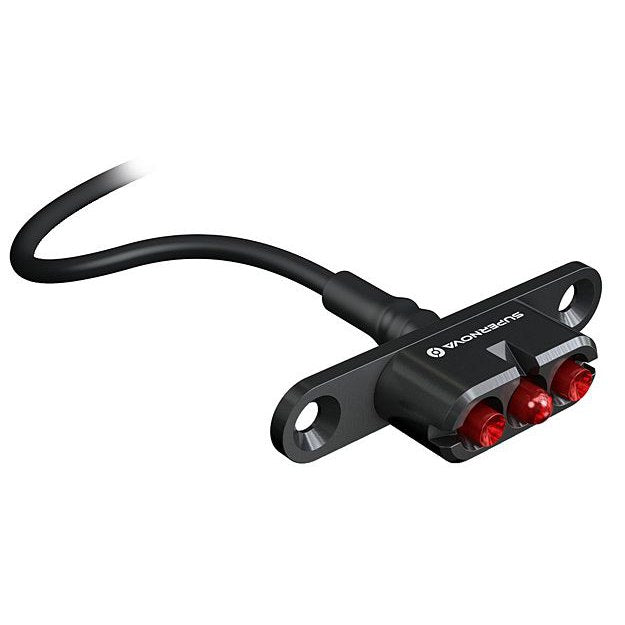 Piloto Trasero Dinamo Portaequipaje Supernova E3 Tail Light 2 Black