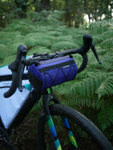 Bolsa de Manillar Bikepackid Barrilete Morado