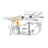 Bolsa de Sillín Ortlieb Seat-Pack Qr Black Matt 13L
