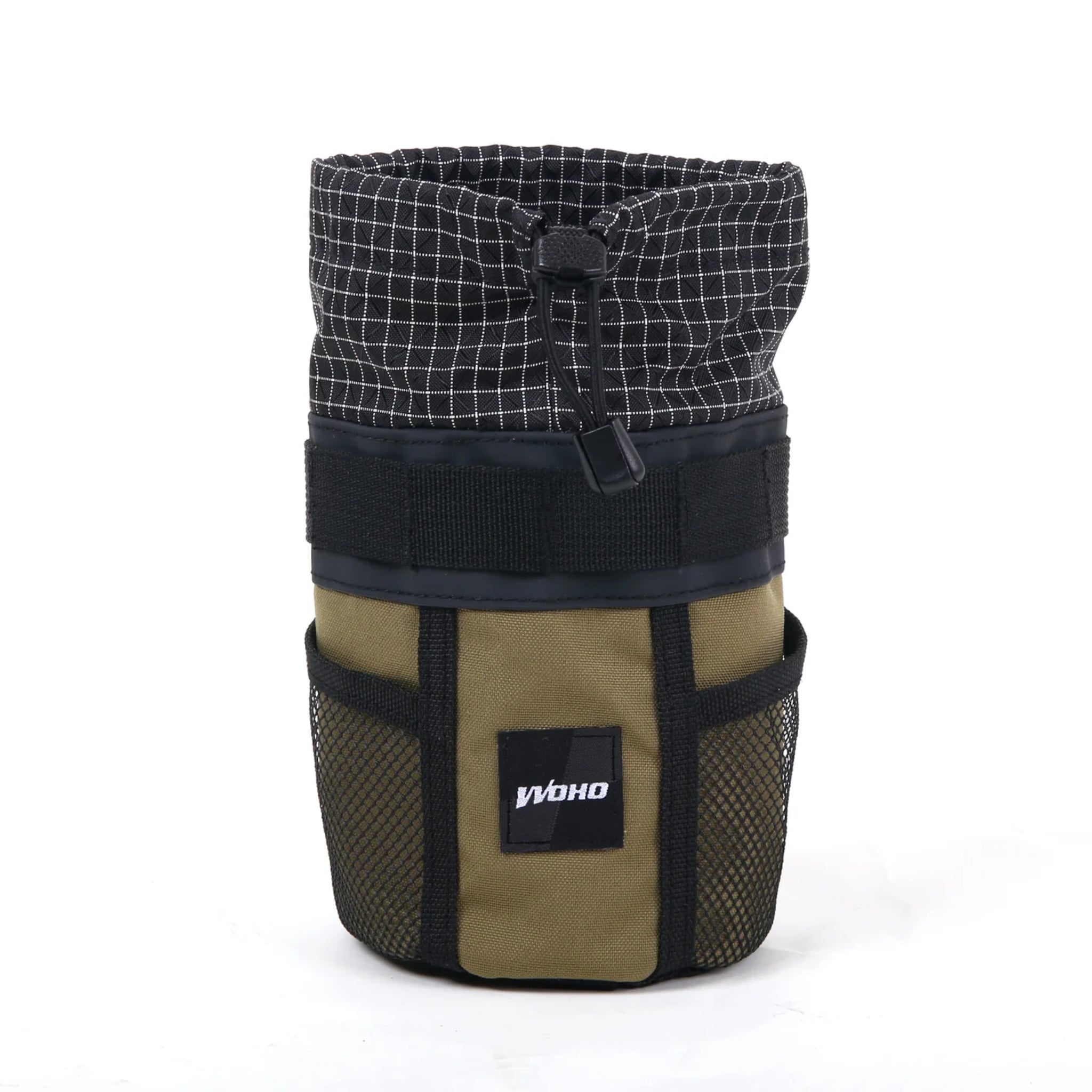 Bolsa de manillar Woho ColorGrind Almighty Cup Moss Green