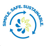 Botella reutilizable 1,5 litros azul boca ancha Sustain Nalgene