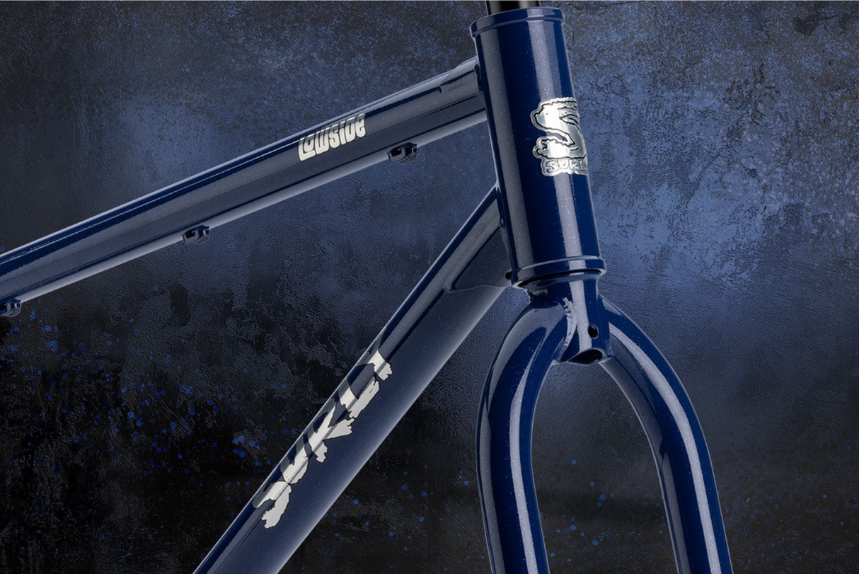 SURLY LOWSIDE MTB SINGLESPEED BIKE, 27.5", S, BLUE MONDAY
