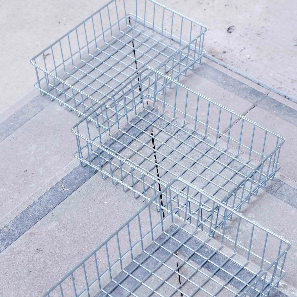 Cesta Manivelle sin herrajes - Silver