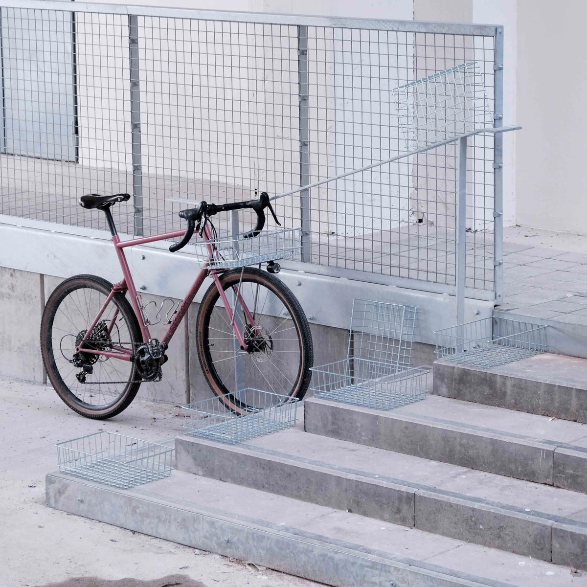 Cesta Manivelle sin herrajes - Silver