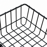 Cesta Manivelle con herrajes - Black