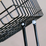 Cesta Manivelle con herrajes - Black