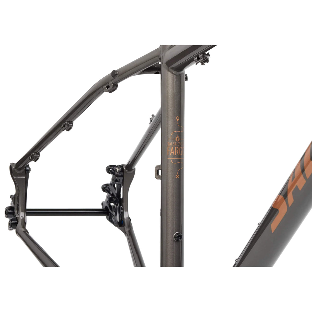Cuadro Salsa Fargo Acero Grey Black