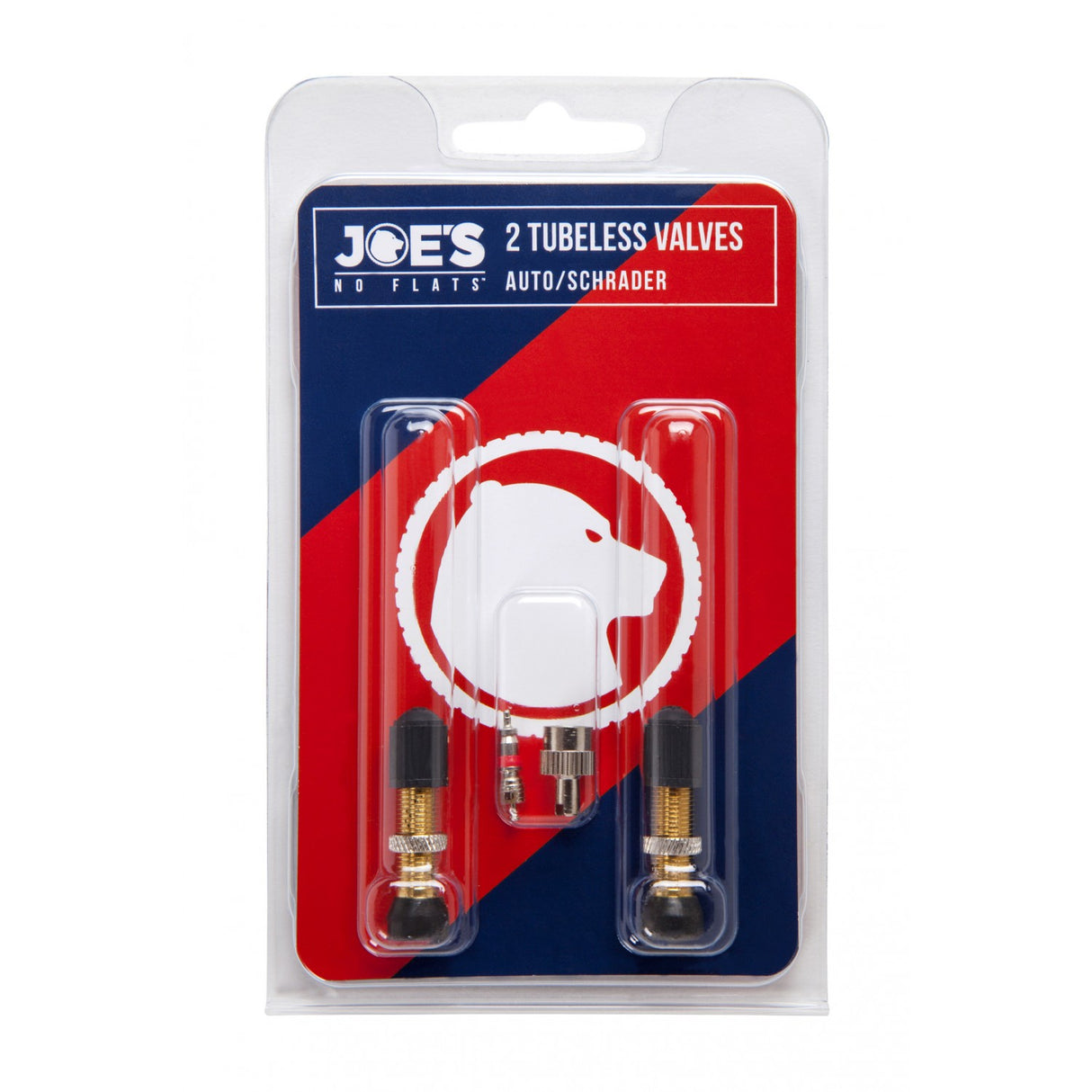Juego de 2 Válvulas Schrader Tubeless Joe´s