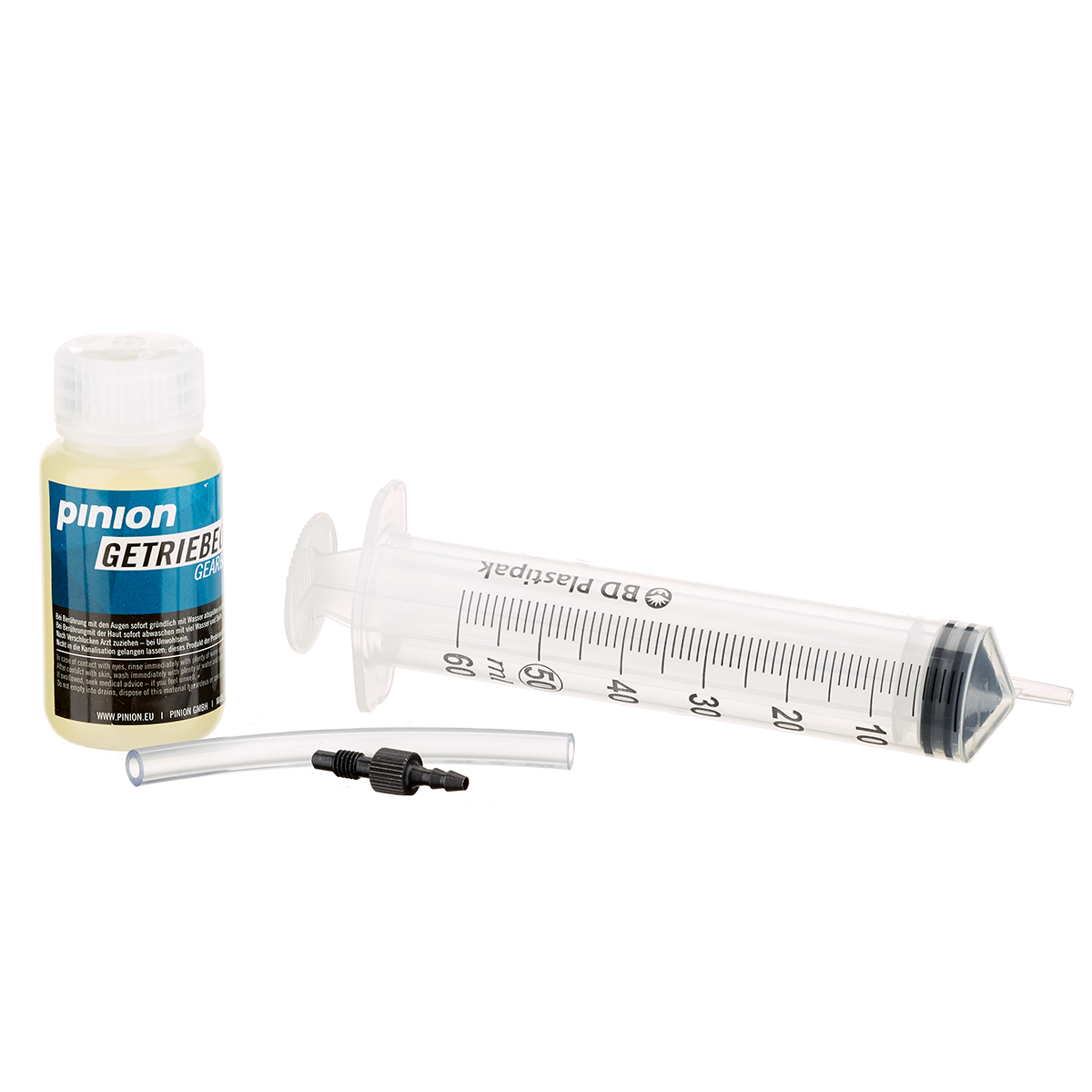 Kit cambio de aceite con jeringuilla Pinion Oil Service 60ml 4 Season Gearbox