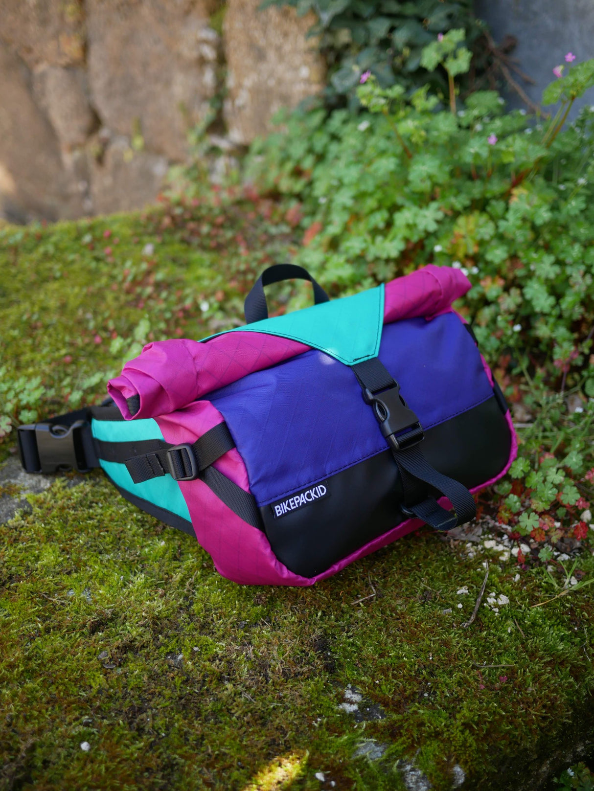 Riñonera Bikepackid Riño Fucsia