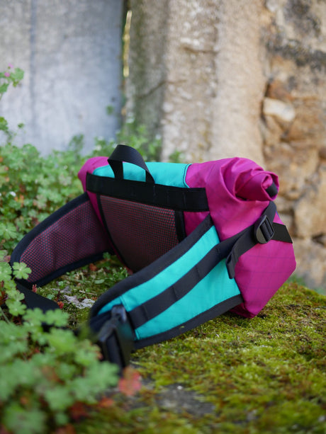 Riñonera Bikepackid Riño Fucsia