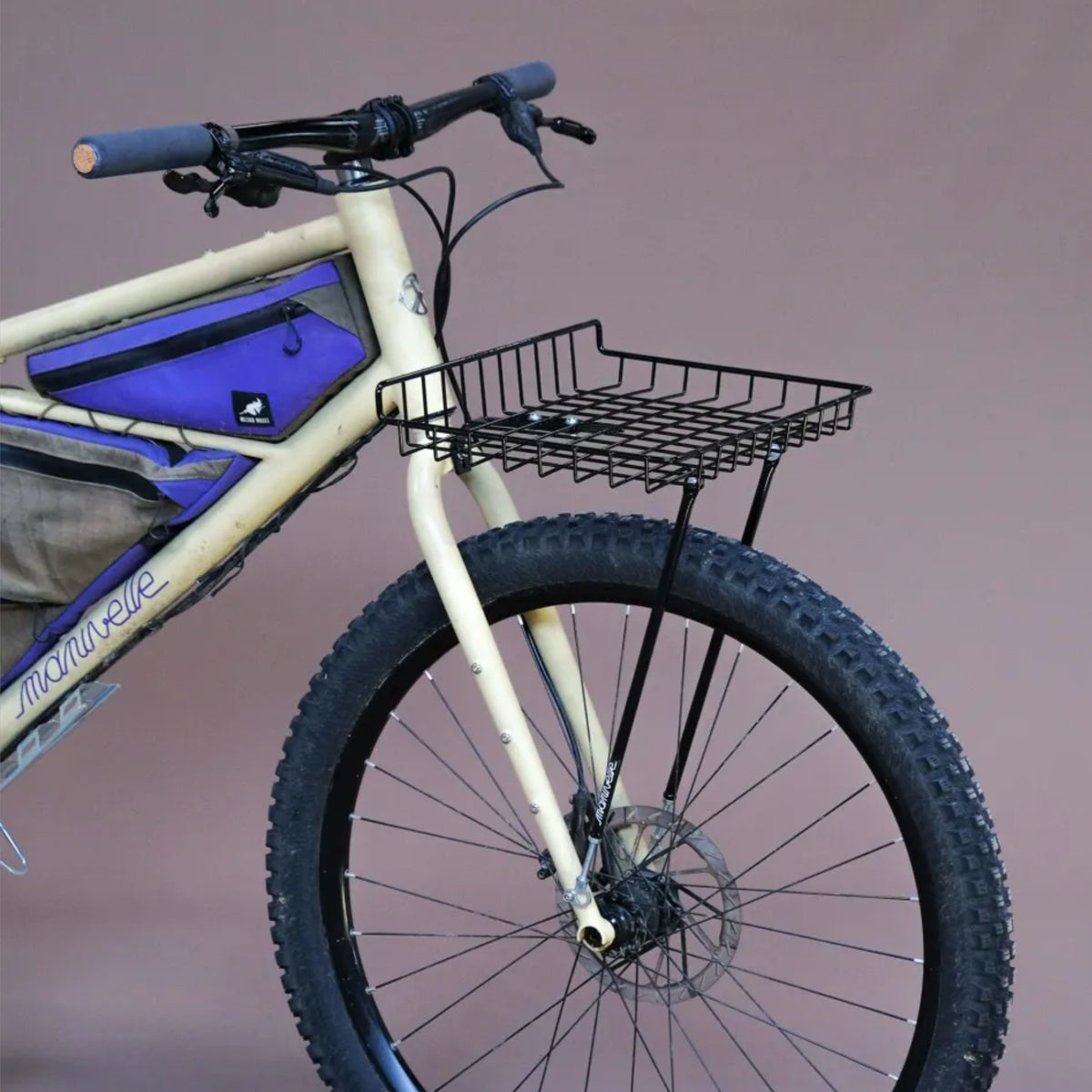 Rack delantero Manivelle - Black