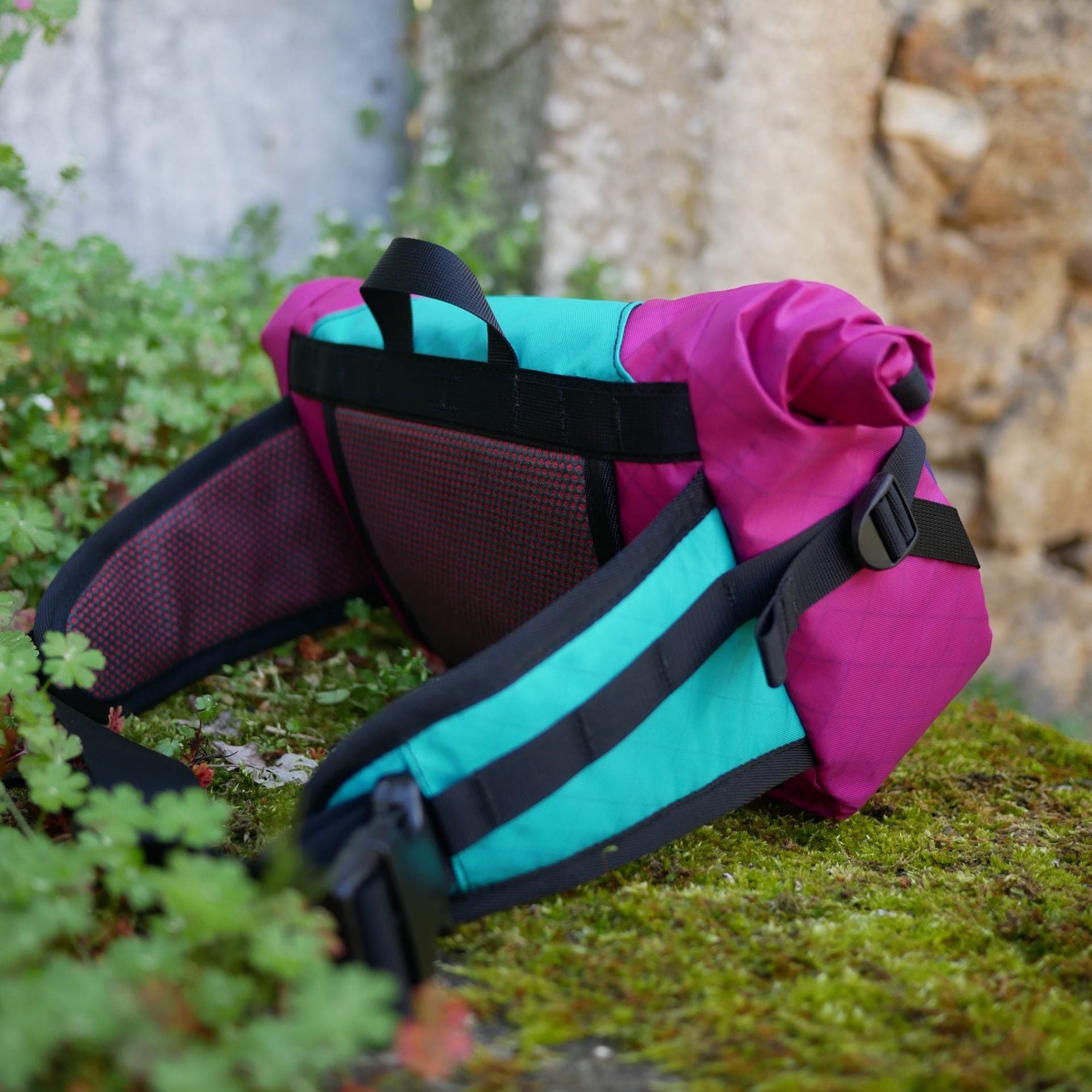 Riñonera Bikepackid Riño Fucsia