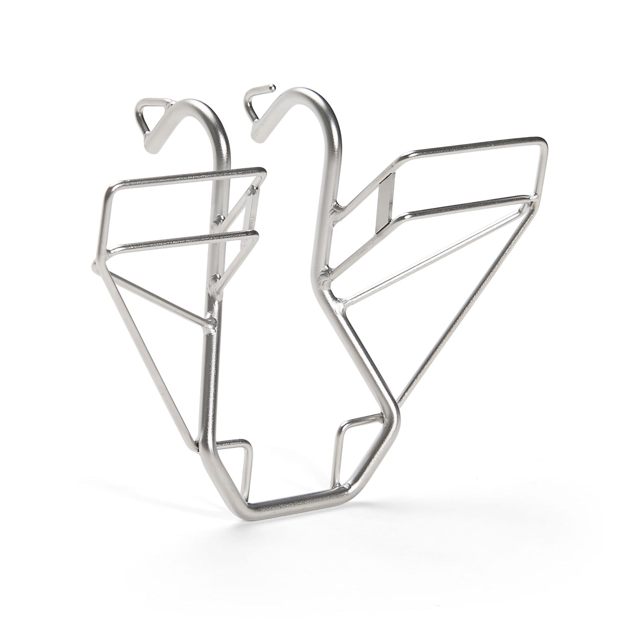 Soporte Delantero Wholegrain Cycles Cliff Bag Hanger, Plata