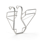 Soporte Delantero Wholegrain Cycles Cliff Bag Hanger, Plata
