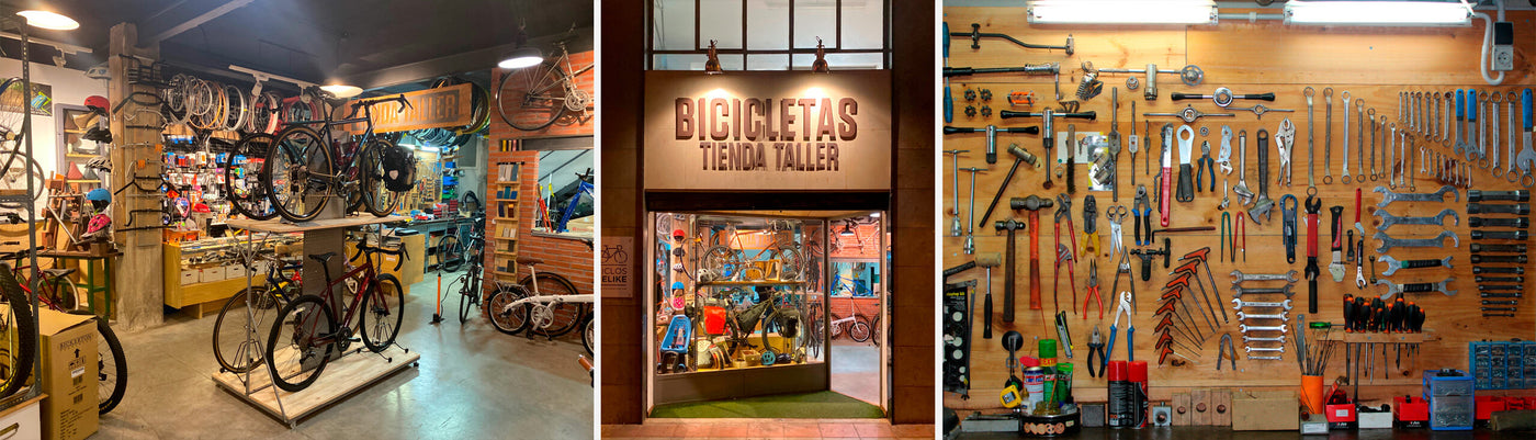 Tienda y Taller de bicicletas Ciclos Helike en Elche, especialistas en bicicletas personalizadas y bikepacking