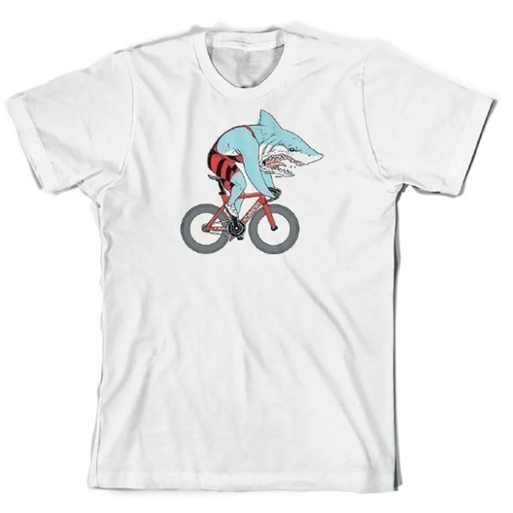 Camiseta Cinelli Sam Turner Shark XL Blanca
