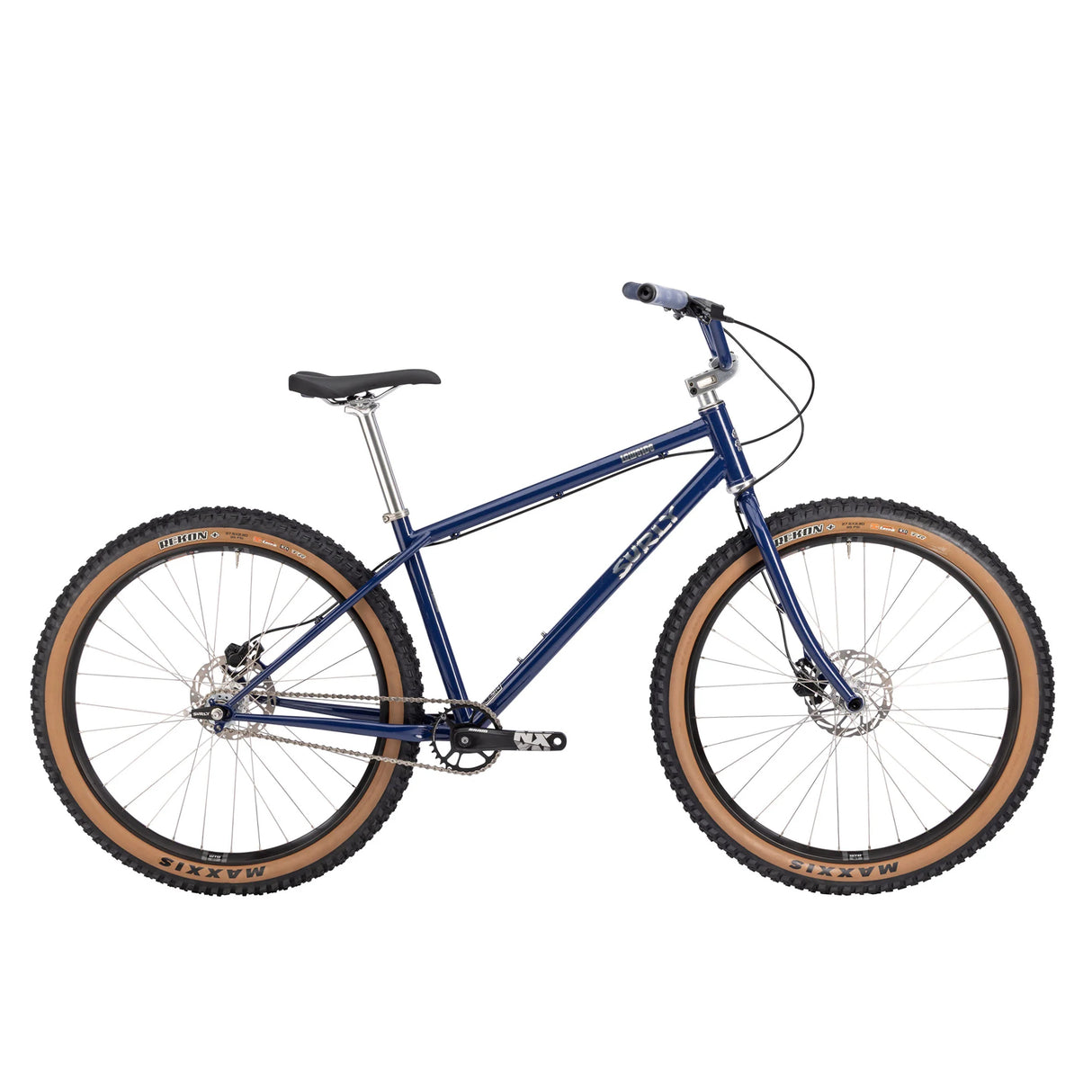 SURLY LOWSIDE MTB SINGLESPEED BIKE, 27.5", S, BLUE MONDAY